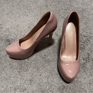 Pink Platform High Heel Pumps
